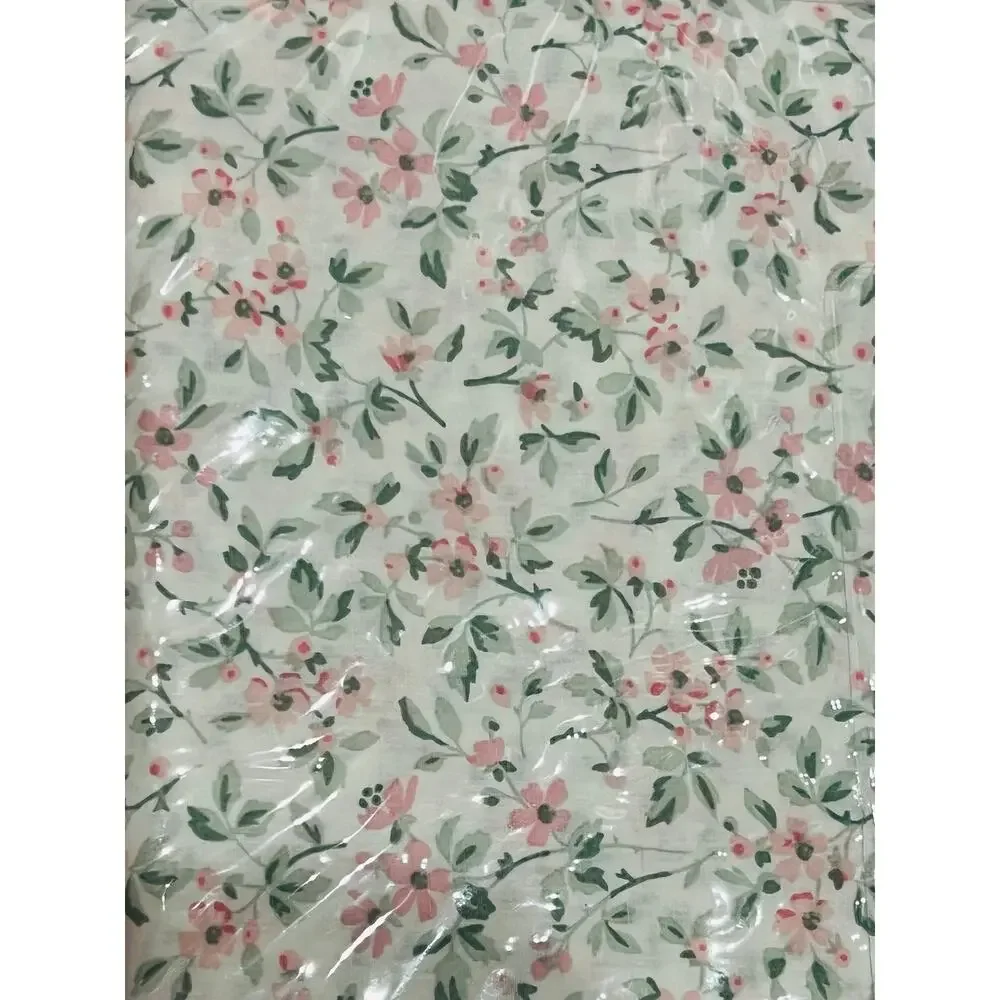 NWT❤️Laura Ashley -Cotton Percale QUEEN Bedding Sheet Set